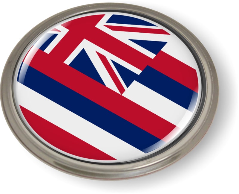 Hawaii - State Flag Emblem